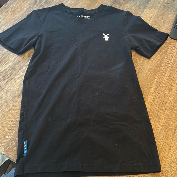 ✌️Dutch Bros BLACK Classic Employee T White Oversized  XS DB 1992 RARE - Picture 3 of 5